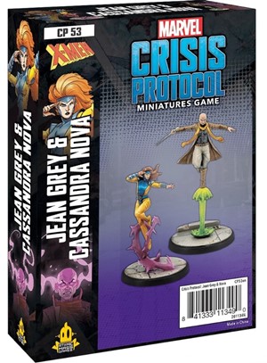FFGCP53 Marvel Crisis Protocol Miniatures Game: Jean Gray And Cassandra Nova Expansion published by Fantasy Flight Games