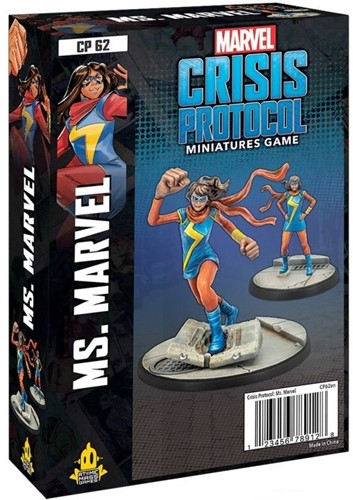FFGCP62 Marvel Crisis Protocol Miniatures Game: Ms Marvel Expansion published by Fantasy Flight Games