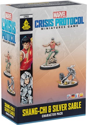 3!FFGCP69 Marvel Crisis Protocol Miniatures Game: Shang Chi And Silver Sable Expansion published by Fantasy Flight Games