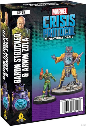 2!FFGCP76 Marvel Crisis Protocol Miniatures Game: Baron Strucker And Arnim Zola Expansion published by Fantasy Flight Games