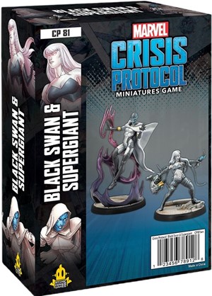 2!FFGCP81 Marvel Crisis Protocol Miniatures Game: Black Swan And Super Giant Expansion published by Fantasy Flight Games