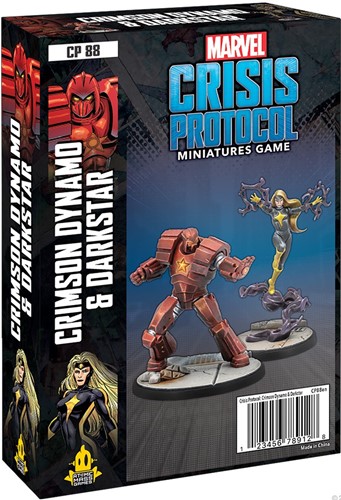 FFGCP88 Marvel Crisis Protocol Miniatures Game: Crimson Dynamo And Dark Star Expansion published by Fantasy Flight Games