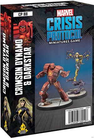 FFGCP88 Marvel Crisis Protocol Miniatures Game: Crimson Dynamo And Dark Star Expansion published by Fantasy Flight Games