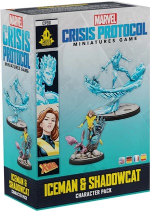 FFGCP96 Marvel Crisis Protocol Miniatures Game: Iceman And Shadowcat Pack published by Fantasy Flight Games