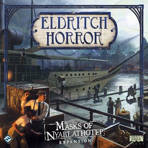 FFGEH09 Eldritch Horror Board Game: Masks Of Nyarlathotep Expansion published by Fantasy Flight Games