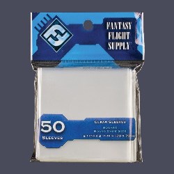 2!FFGFFS65S 50 Square Board Game Sleeves Pack 70mm x 70mm published by Fantasy Flight Games