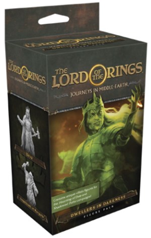 FFGJME07 The Lord Of The Rings: Journeys In Middle-Earth Board Game: Dwellers In Darkness Expansion published by Fantasy Flight Games