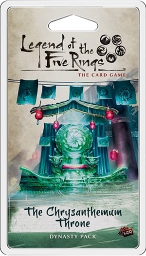 FFGL5C05 Legend Of The Five Rings LCG: The Chrysanthemum Throne Dynasty Pack published by Fantasy Flight Games