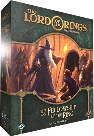 2!FFGMEC109 The Lord Of The Rings LCG: Fellowship Of The Ring Saga Expansion published by Fantasy Flight Games