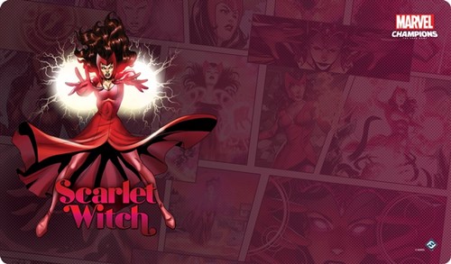 FFGMS24 Marvel Champions LCG: Scarlet Witch Game Mat published by Fantasy Flight Games