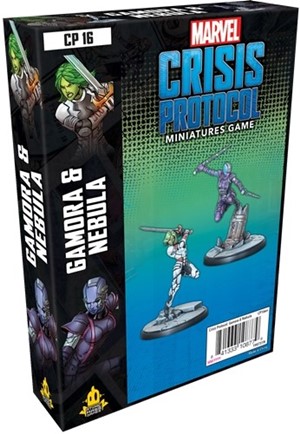 FFGMSG16 Marvel Crisis Protocol Miniatures Game: Gamora And Nebula published by Atomic Mass Games