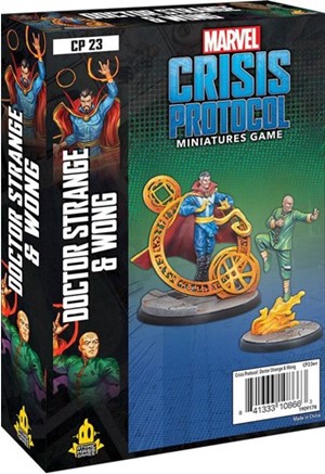 FFGMSG23 Marvel Crisis Protocol Miniatures Game: Dr Strange And Wong Character Pack published by Atomic Mass Games