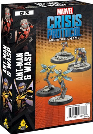 FFGMSG26 Marvel Crisis Protocol Miniatures Game: Ant-Man And Wasp published by Atomic Mass Games