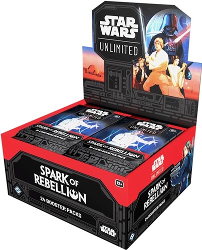 FFGSWH0102 Star Wars: Unlimited Spark Of Rebellion Booster Display published by Fantasy Flight Games