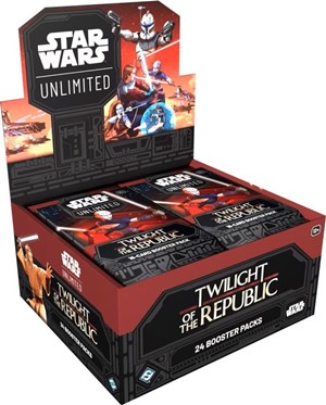 2!FFGSWH0302 Star Wars: Unlimited Twilight Of The Republic Booster Display published by Fantasy Flight Games