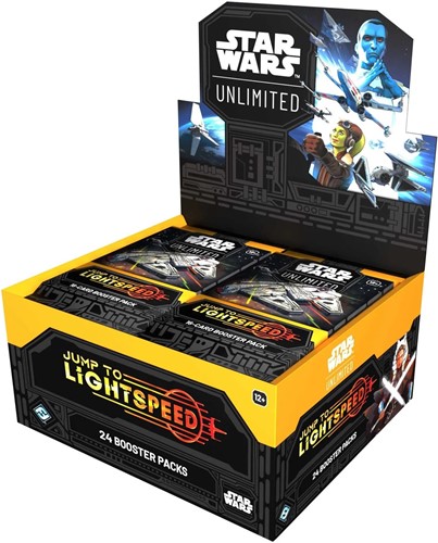 FFGSWH0402 Star Wars: Unlimited Jump To Lightspeed Booster Display published by Fantasy Flight Games