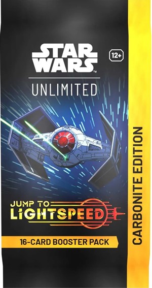 FFGSWH0406S Star Wars: Unlimited Jump To Lightspeed Carbonite Collector Booster Pack published by Fantasy Flight Games