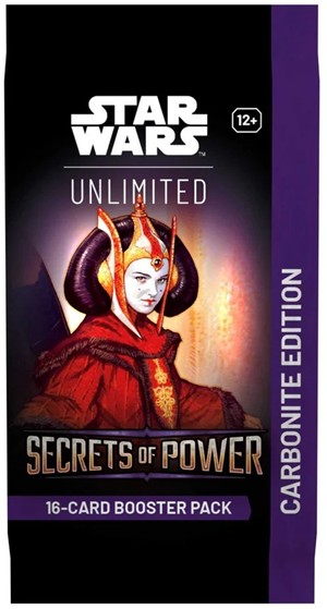 2!FFGSWH0606S Star Wars: Unlimited Secrets Of Power Carbonite Booster Pack published by Fantasy Flight Games