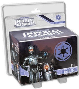 FFGSWI41 Star Wars Imperial Assault: BT-1 And 0-0-0 Villain Pack published by Fantasy Flight Games