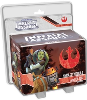 FFGSWI43 Star Wars Imperial Assault: Hera Syndulla And C1-10P Ally Pack published by Fantasy Flight Games