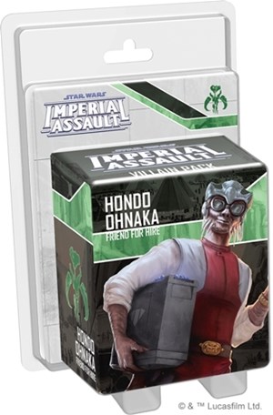 FFGSWI58 Star Wars Imperial Assault: Hondo Ohnaka Villain Pack published by Fantasy Flight Games