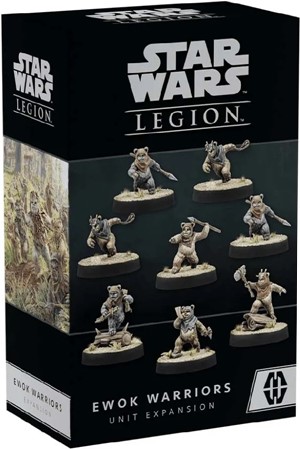 2!FFGSWL109 Star Wars Legion: Ewok Warriors Unit Expansion published by Fantasy Flight Games