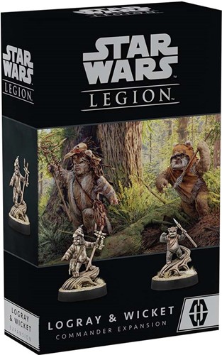 FFGSWL110 Star Wars Legion: Logray And Wicket Commander Expansion published by Fantasy Flight Games