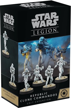 2!FFGSWL118 Star Wars Legion: Republic Clone Commandos Expansion published by Fantasy Flight Games