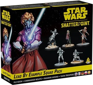 FFGSWP11 Star Wars: Shatterpoint: Lead By Example (Plo Kloon Squad Pack) published by Fantasy Flight Games