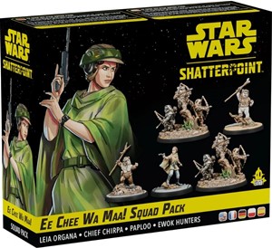 FFGSWP27 Star Wars: Shatterpoint: Ee Chee Wa Maa! (Leia and Ewoks Squad Pack) published by Fantasy Flight Games