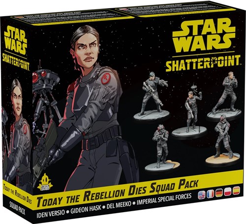 FFGSWP34 Star Wars: Shatterpoint: Today The Rebellion Dies Squad Pack published by Fantasy Flight Games