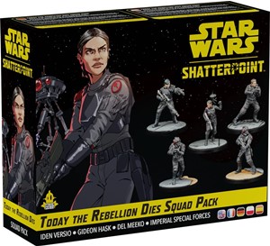 3!FFGSWP34 Star Wars: Shatterpoint: Today The Rebellion Dies Squad Pack published by Fantasy Flight Games