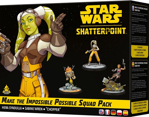 FFGSWP44 Star Wars: Shatterpoint: Make The Impossible Possible - Hera Syndulla Squad Pack published by Fantasy Flight Games