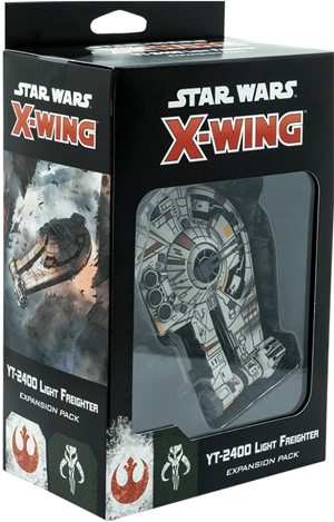 FFGSWZ103 Star Wars X-Wing 2nd Edition: YT-2400 Light Freighter published by Fantasy Flight Games