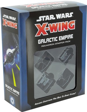 FFGSWZ105 Star Wars X-Wing 2nd Edition: Galactic Empire Squadron Starter Pack published by Fantasy Flight Games
