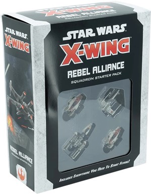 FFGSWZ106 Star Wars X-Wing 2nd Edition: Rebel Alliance Squadron Starter Pack published by Fantasy Flight Games
