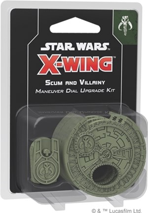 FFGSWZ11 Star Wars X-Wing 2nd Edition: Scum And Villainy Maneuver Dial Upgrade Kit published by Fantasy Flight Games