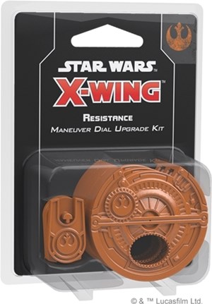 FFGSWZ21 Star Wars X-Wing 2nd Edition: Resistance Maneuver Dial Upgrade Kit published by Fantasy Flight Games