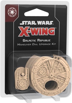 FFGSWZ36 Star Wars X-Wing 2nd Edition: Galactic Republic Maneuver Dial Upgrade Kit published by Fantasy Flight Games
