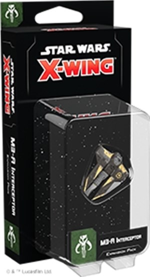 FFGSWZ52 Star Wars X-Wing 2nd Edition: M3-A Interceptor Expansion Pack published by Fantasy Flight Games