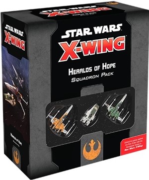 FFGSWZ68 Star Wars X-Wing 2nd Edition: Heralds Of Hope Squadron Pack published by Fantasy Flight Games