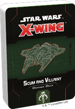 FFGSWZ74 Star Wars X-Wing 2nd Edition: Scum and Villainy Damage Deck published by Fantasy Flight Games