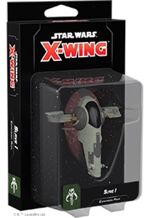 FFGSWZ82 Star Wars X-Wing 2nd Edition: Jango Fett's Slave I Expansion Pack published by Fantasy Flight Games