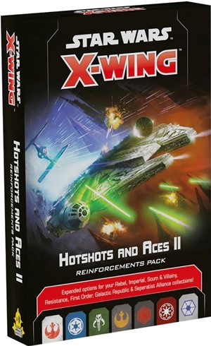 FFGSWZ97 Star Wars X-Wing 2nd Edition: Hotshots And Aces 2 Reinforcement Pack published by Fantasy Flight Games