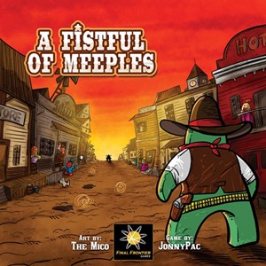 FFN4003 A Fistful Of Meeples Board Game published by Final Frontier Games