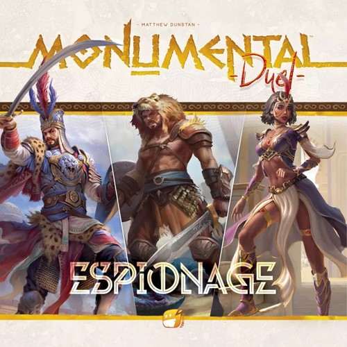 FFOMODUELESUS01 Monumental Duel Board Game: Espionage published by Funforge