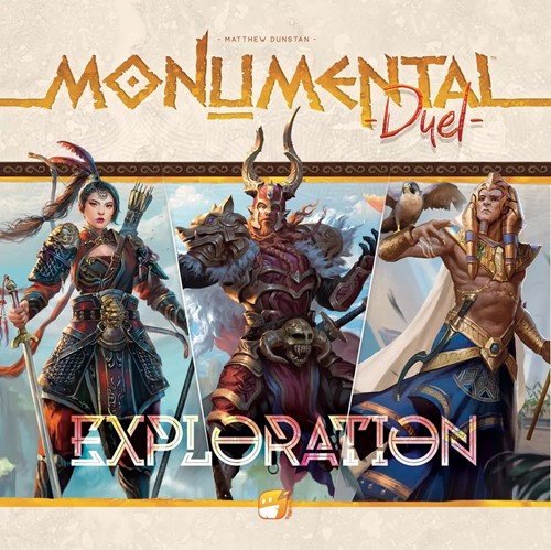 FFOMODUELEXUS01 Monumental Duel Board Game: Exploration published by Funforge