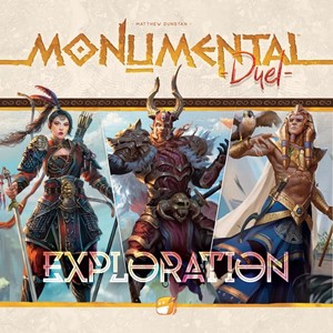 2!FFOMODUELEXUS01 Monumental Duel Board Game: Exploration published by Funforge