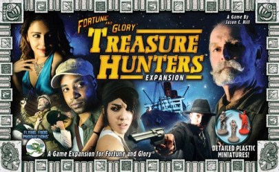 FFP0504 Fortune And Glory Board Game: Treasure Hunters Expansion published by Flying Frog Productions