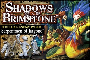 FFP07DE03 Shadows Of Brimstone Board Game: Serpentmen Of Jargono Deluxe Enemy Pack published by Flying Frog Productions